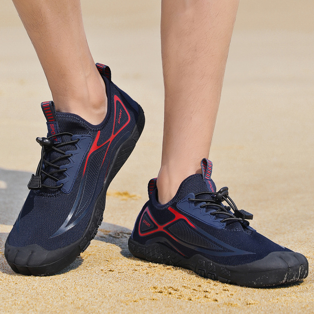 Przeciwpoślizgowe boso nadmorskie buty do wody męskie damskie - szybkie suche, oddychające, plażowe, trekkingowe, wędkarskie - Wianko - 99