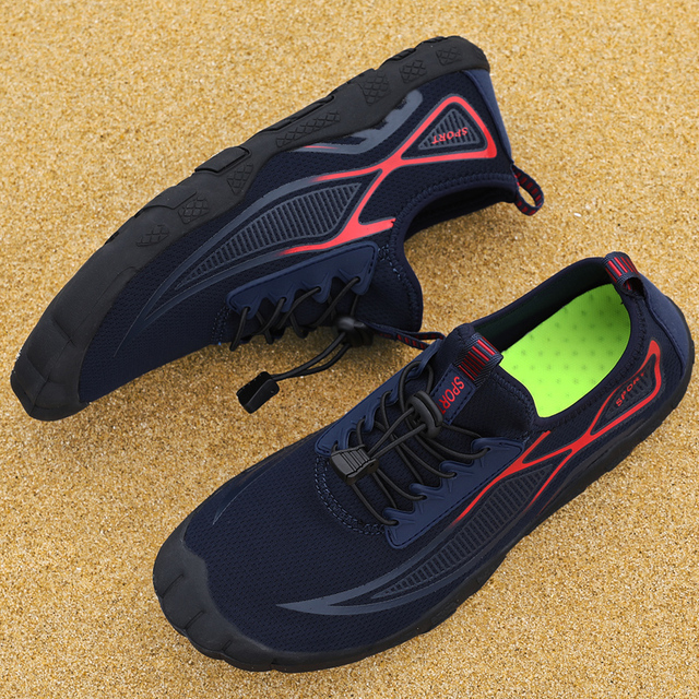 Przeciwpoślizgowe boso nadmorskie buty do wody męskie damskie - szybkie suche, oddychające, plażowe, trekkingowe, wędkarskie - Wianko - 60