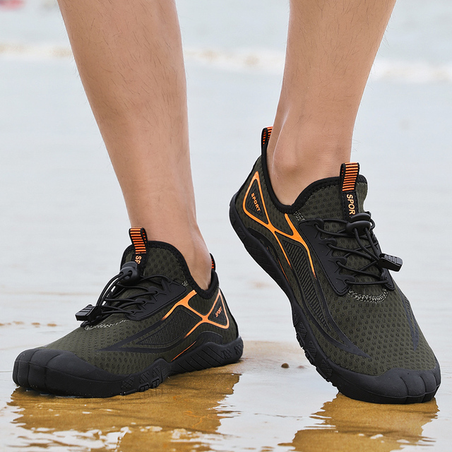 Przeciwpoślizgowe boso nadmorskie buty do wody męskie damskie - szybkie suche, oddychające, plażowe, trekkingowe, wędkarskie - Wianko - 72