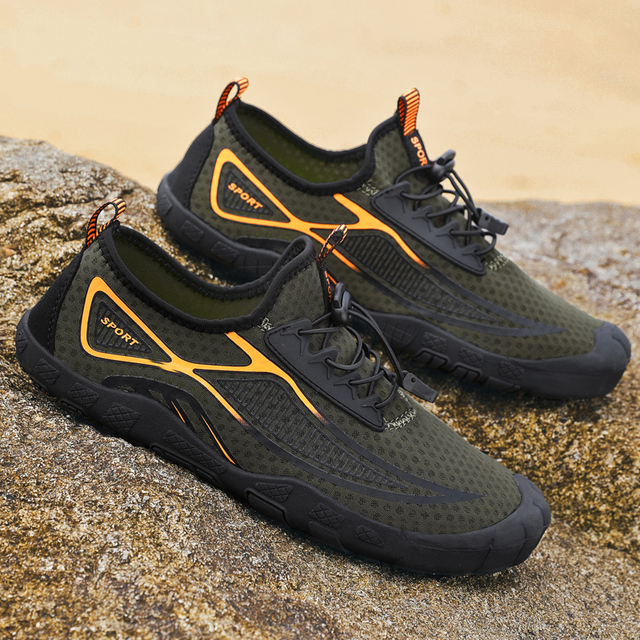 Przeciwpoślizgowe boso nadmorskie buty do wody męskie damskie - szybkie suche, oddychające, plażowe, trekkingowe, wędkarskie - Wianko - 65