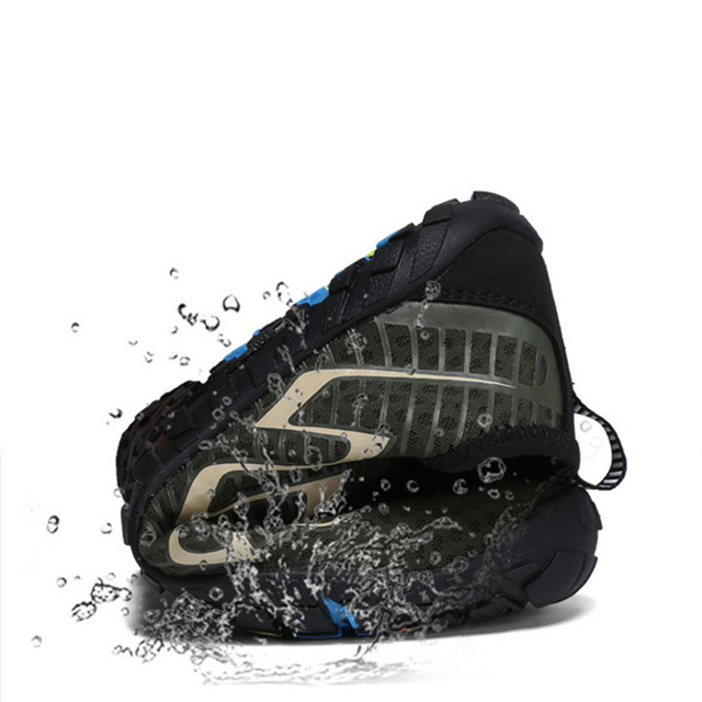 Przeciwpoślizgowe boso nadmorskie buty do wody męskie damskie - szybkie suche, oddychające, plażowe, trekkingowe, wędkarskie - Wianko - 14