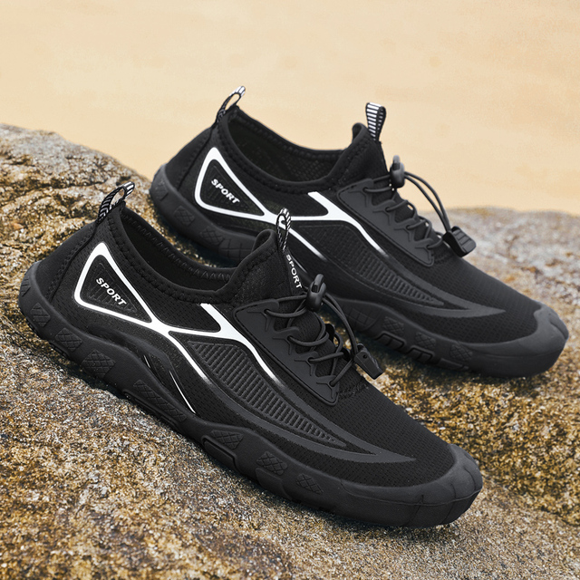 Przeciwpoślizgowe boso nadmorskie buty do wody męskie damskie - szybkie suche, oddychające, plażowe, trekkingowe, wędkarskie - Wianko - 64