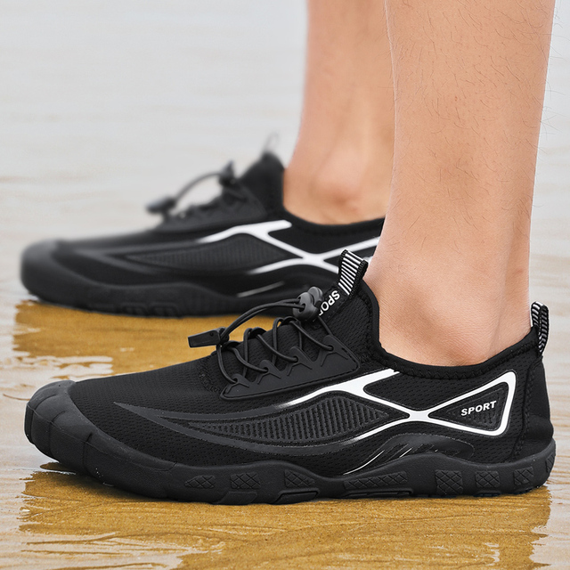 Przeciwpoślizgowe boso nadmorskie buty do wody męskie damskie - szybkie suche, oddychające, plażowe, trekkingowe, wędkarskie - Wianko - 82