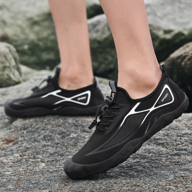 Przeciwpoślizgowe boso nadmorskie buty do wody męskie damskie - szybkie suche, oddychające, plażowe, trekkingowe, wędkarskie - Wianko - 87