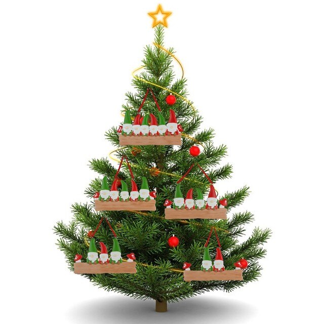 Dekoracyjny Mikołaj do zawieszenia na choinkę - kreatywna ozdoba świąteczna dla dzieci - Wianko - 16