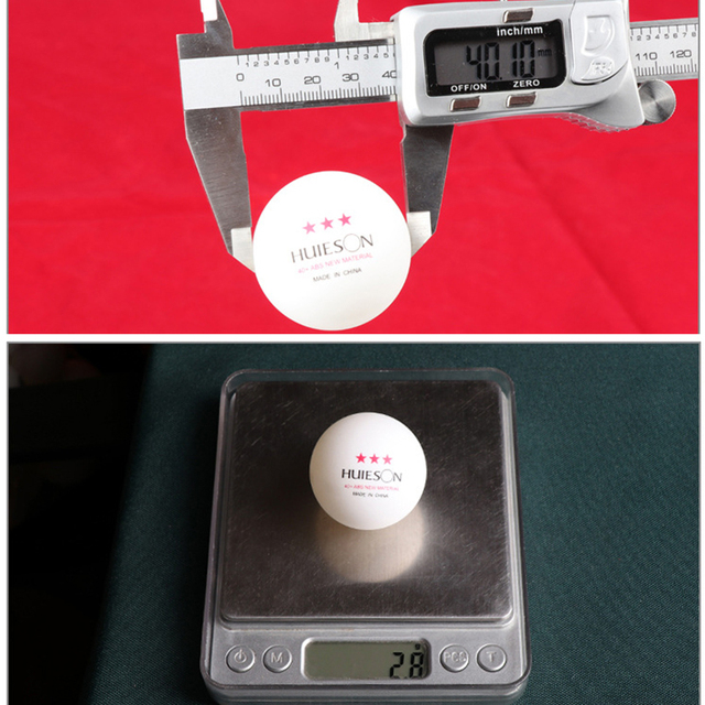 Huieson Internation Standard 3-gwiazdkowe piłki do ping-ponga - precyzyjne piłeczki do tenisa stołowego do treningu i rywalizacji - Wianko - 11