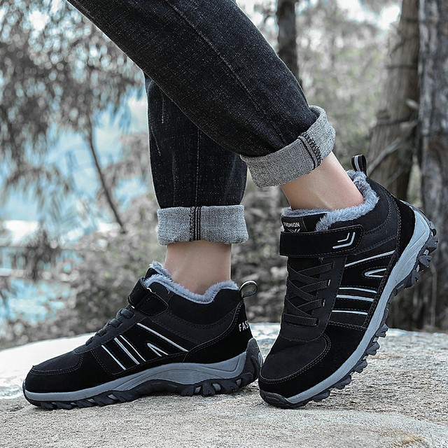 Sneakersy trekkingowe męskie - outdoor, miękkie i najcieplejsze, buty do biegania i turystyki górskiej - Wianko - 18