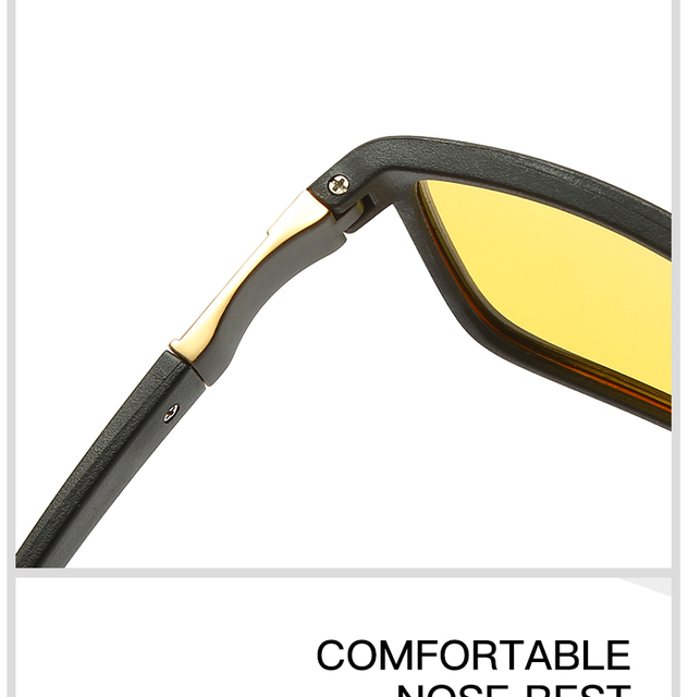 Okulary wędkarskie Tr90 kwadratowe, przeciwsłoneczne, spolaryzowane - Wianko - 15