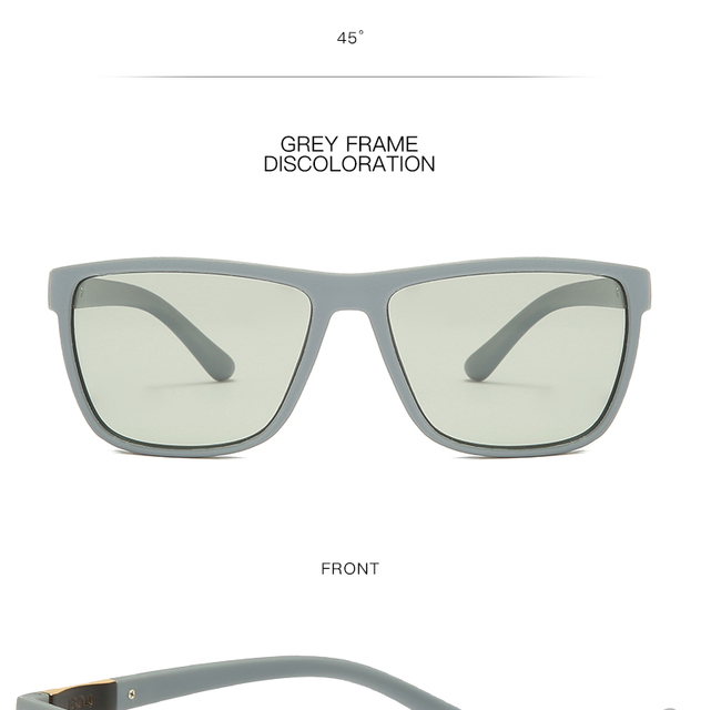 Okulary wędkarskie Tr90 kwadratowe, przeciwsłoneczne, spolaryzowane - Wianko - 25