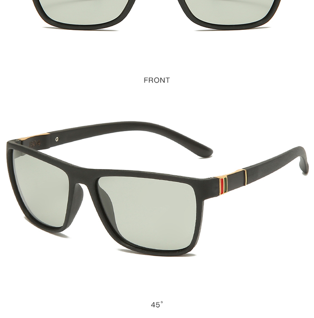 Okulary wędkarskie Tr90 kwadratowe, przeciwsłoneczne, spolaryzowane - Wianko - 27