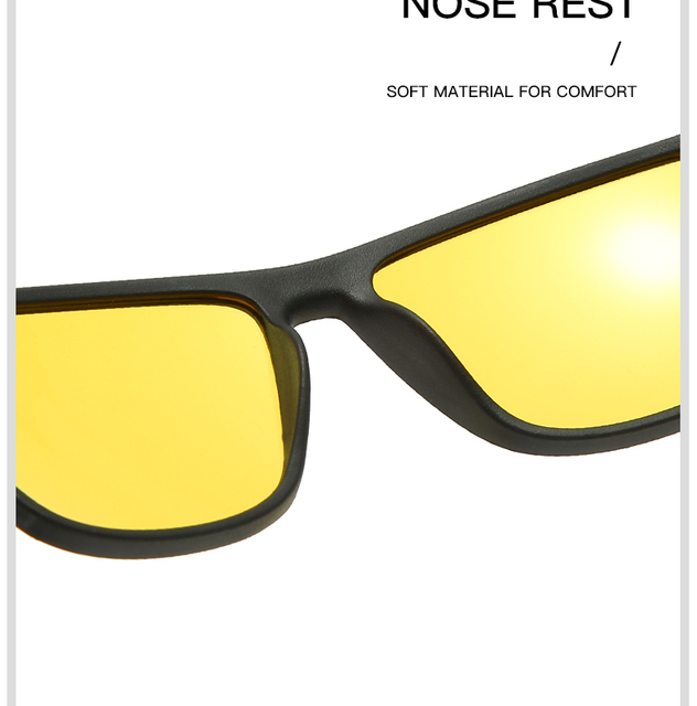 Okulary wędkarskie Tr90 kwadratowe, przeciwsłoneczne, spolaryzowane - Wianko - 16