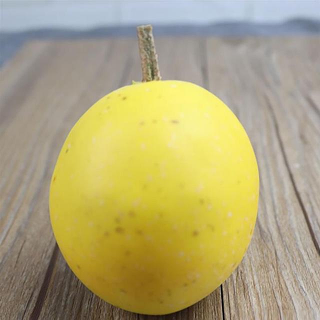 Sztuczne marakuja Gold Berry - ozdobne owoce dekoracyjne do wnętrz, imitacja rzemiosła, idealne na potrzeby fotografii i rekwizytów domowych - Wianko - 8