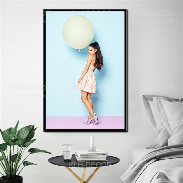 Plakat Ariana Grande Pop muzyka piosenkarka ściana obraz na płótnie do salonu Home Decor - Wianko - 3