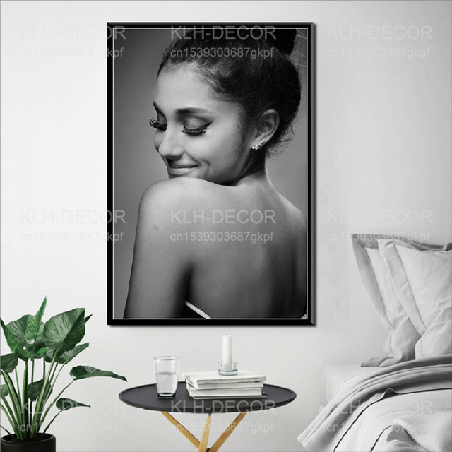 Plakat Ariana Grande Pop muzyka piosenkarka ściana obraz na płótnie do salonu Home Decor - Wianko - 5