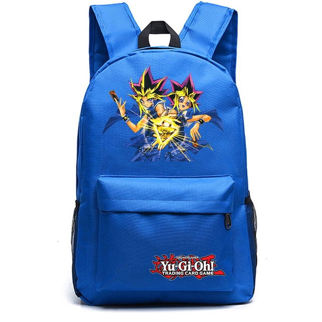 Plecak Anime Yu-Gi-Oh! Plecak płócienny Teenger Packsack studencki podróżny Plecak młodzieżowy Unisex Mochila wysokiej jakości torba na laptopa - Wianko - 4