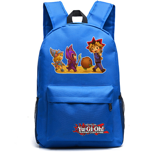 Plecak Anime Yu-Gi-Oh! Plecak płócienny Teenger Packsack studencki podróżny Plecak młodzieżowy Unisex Mochila wysokiej jakości torba na laptopa - Wianko - 2