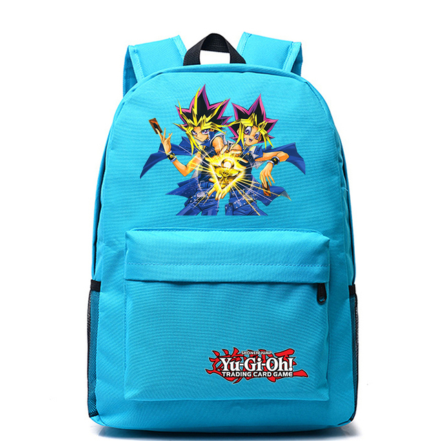 Plecak Anime Yu-Gi-Oh! Plecak płócienny Teenger Packsack studencki podróżny Plecak młodzieżowy Unisex Mochila wysokiej jakości torba na laptopa - Wianko - 3