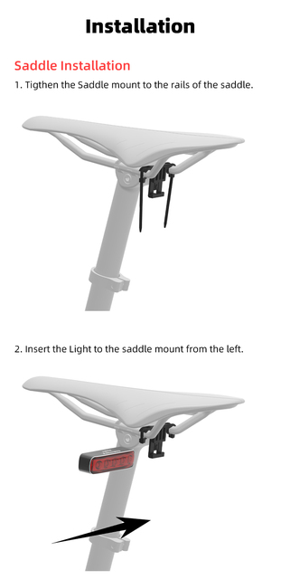 Inteligentne tylne światło rowerowe z automatycznym hamulcem - XlitET - Wianko - 14