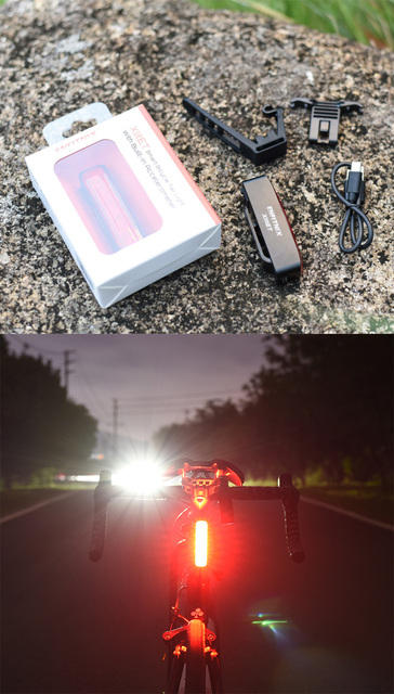Inteligentne tylne światło rowerowe z automatycznym hamulcem - XlitET - Wianko - 18