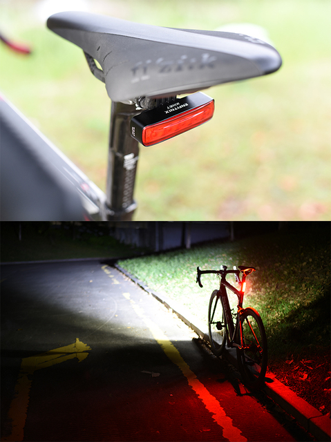 Inteligentne tylne światło rowerowe z automatycznym hamulcem - XlitET - Wianko - 20