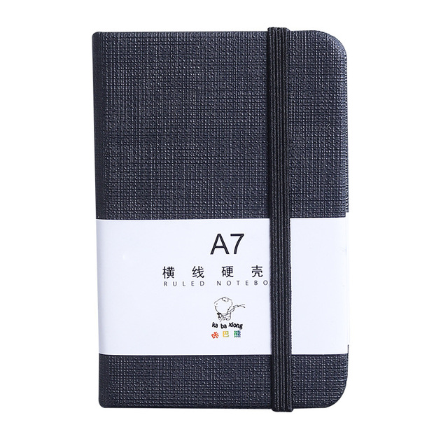 Przenośny kieszonkowy notatnik A6/A7 Mini Notebook, 96 arkuszy - Wianko - 3