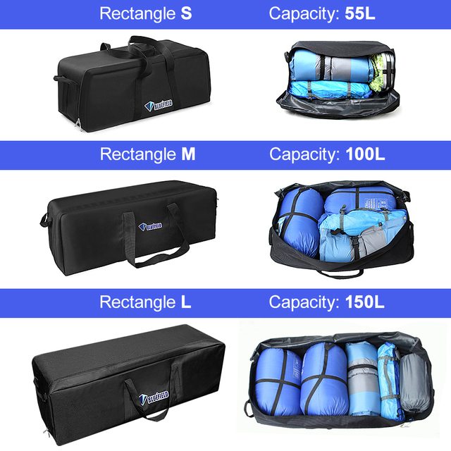 Bardzo duża 80L torba podróżna wodoodporna, składana i bez potrzeby wymagania bagażu podręcznego - Wianko - 8