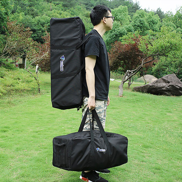 Bardzo duża 80L torba podróżna wodoodporna, składana i bez potrzeby wymagania bagażu podręcznego - Wianko - 10