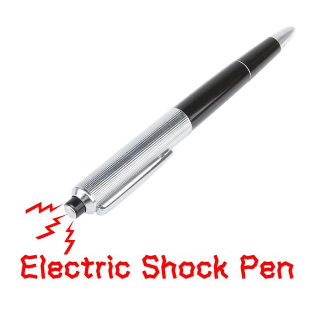Elektryczne Shocker Pen - Zabawka do robienia kawałów z elektrycznym efektem - Wianko - 6