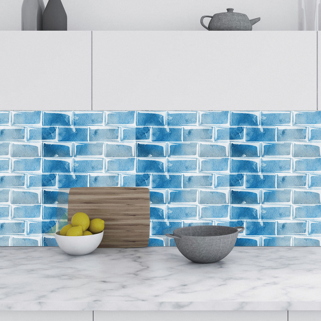 Luksusowe naklejki ścienne imitujące marmur 3D do nowoczesnego salonu, sypialni, kuchni i łazienki - tapeta samoprzylepna Art. No - Wianko - 60