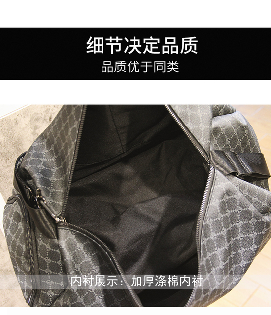 Torba podróżna męska Xiaomi.p na fitness – sucha/mokra separacja, duża pojemność, przegródka na obuwie, torba na ramię na krótkie dystanse - Wianko - 10