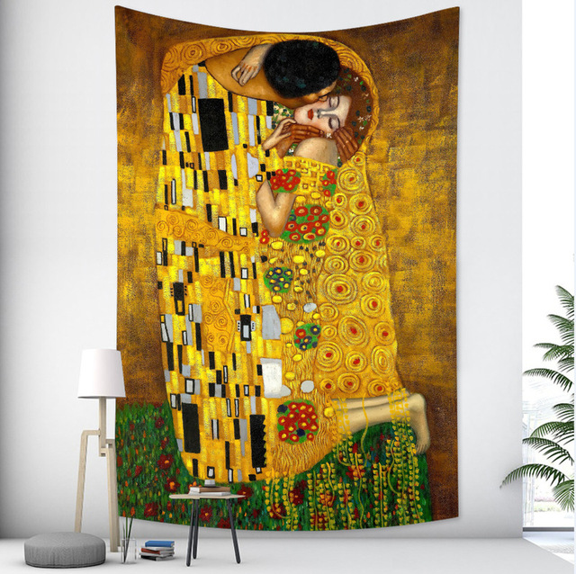 Gobeliny - Tapestry Wall Hanging Sandy Beach - rzut dywan koc - dekoracja wnętrz - Wianko - 12