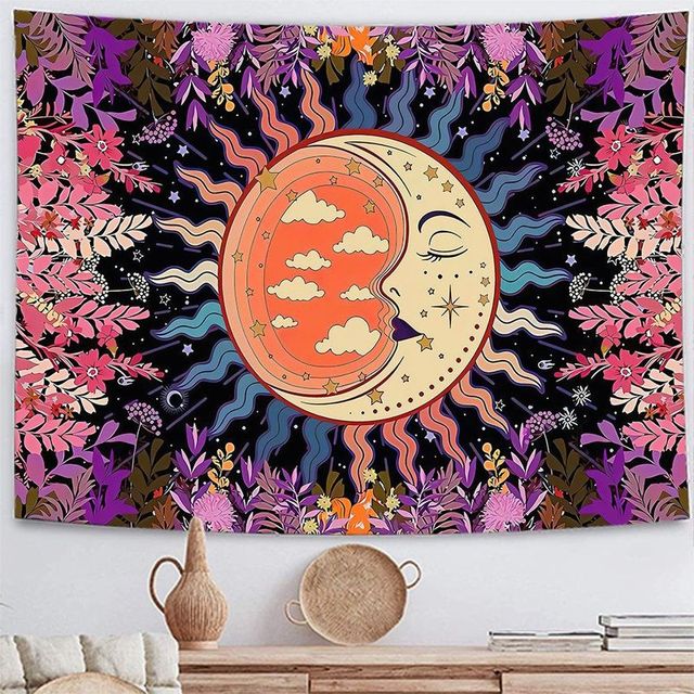 Gobeliny - Tapestry Wall Hanging Sandy Beach - rzut dywan koc - dekoracja wnętrz - Wianko - 15