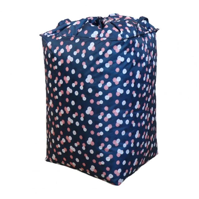 Duża organizer oszczędzająca miejsce na ubrania i kołdry w woreczkach oxford - odporna na kurz, składana torba do przechowywania - Wianko - 8