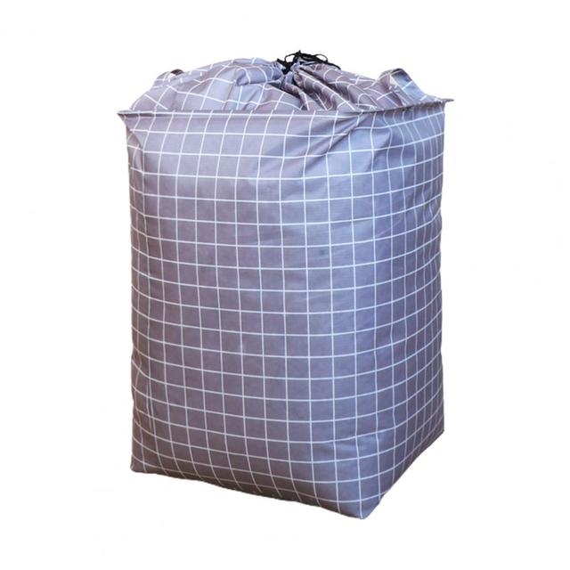 Duża organizer oszczędzająca miejsce na ubrania i kołdry w woreczkach oxford - odporna na kurz, składana torba do przechowywania - Wianko - 9