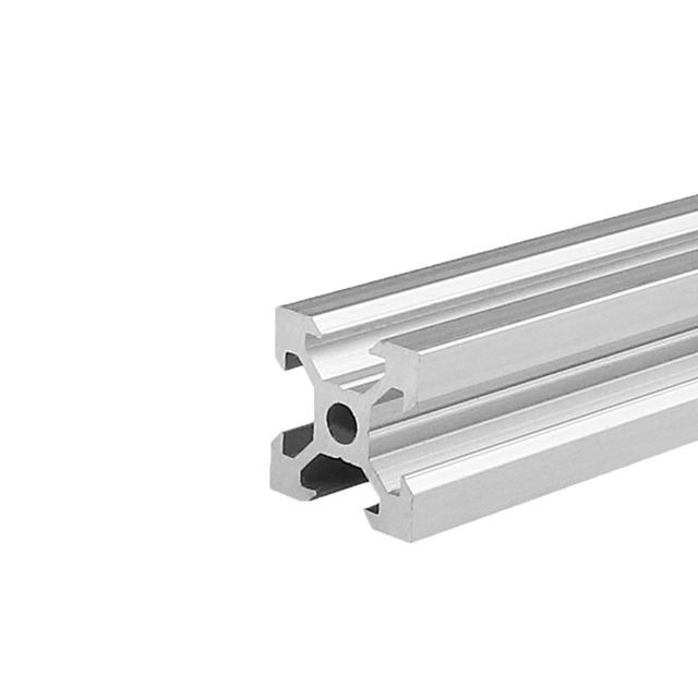 Profil aluminiowy V-Slot 2020 srebrny, wytłaczany, długość 100-800mm, do drukarki 3D CNC, meble, narzędzie do drewna, narożne wsporniki - Wianko - 4