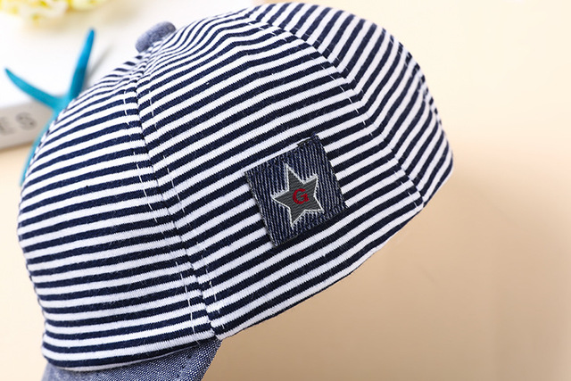 Sportowa czapka z daszkiem dla chłopców - 5 kolorów(KF13) - Wianko - 8