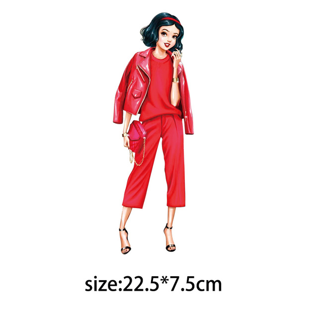 Fashion Lady - żelazko do transferu na odzież DIY - łatki, paski, naklejki termiczne do aplikacji na ubrania - akcesoria - Wianko - 17