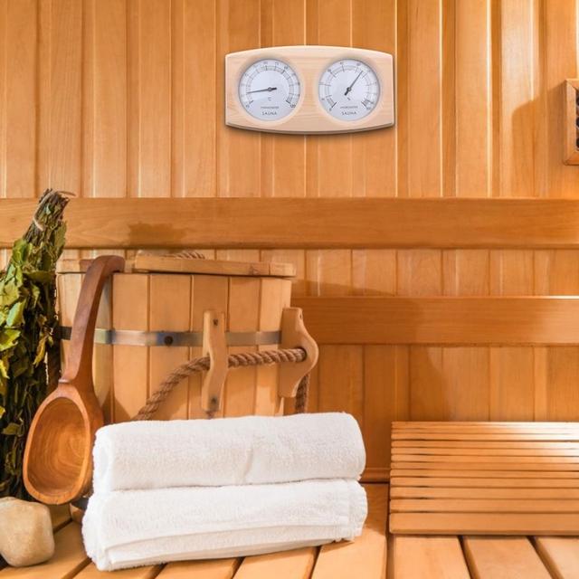 Termometr i higrometr do sauny - wygodny i precyzyjny instrument pomiarowy dla strefy komfortu - Wianko - 8