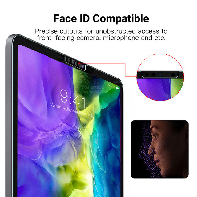 Ochraniacz ekranu papier jak Screen Protector dla iPad Pro 12.9-calowy (2021/2020/2018), rysunek Film dla iPad Pro 11 - Wianko - 4