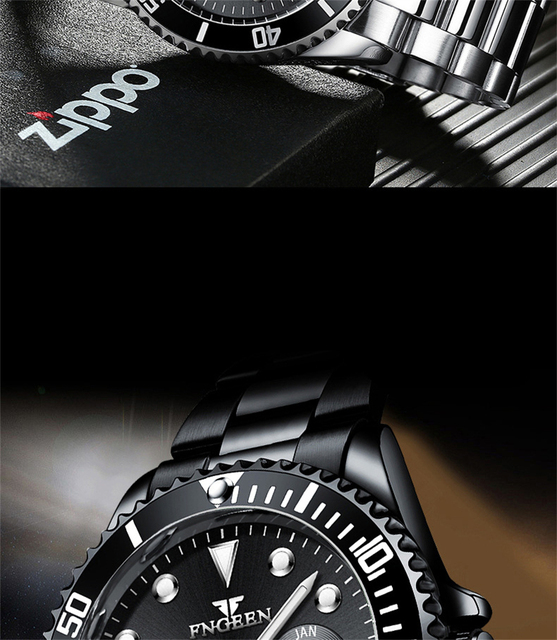 Topowa męska luksusowa zegarki zielone Casual Sport Business Quartz Watch - zegarek męski (czas) - Wianko - 12