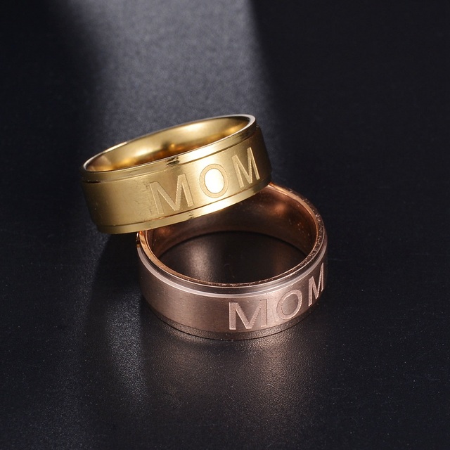 Pierścień minimalistyczny zaręczynowy dla pary - złoto/róża/czarny - Wianko - 13