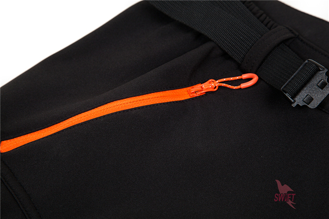 Spodnie turystyczne męskie Softshell z Logo Camping Hiking - wodoodporne, termiczne, idealne na zimę - Wianko - 9