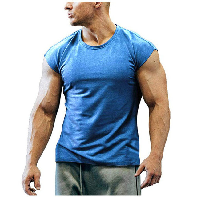 Męska koszulka do biegania bez rękawów, letnia, sportowa, typu jogging, sportowiec - Wianko - 11