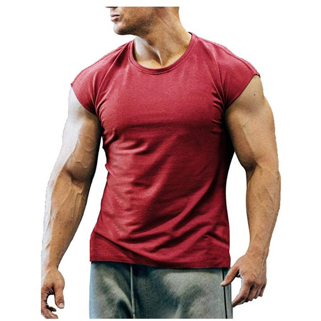 Męska koszulka do biegania bez rękawów, letnia, sportowa, typu jogging, sportowiec - Wianko - 14