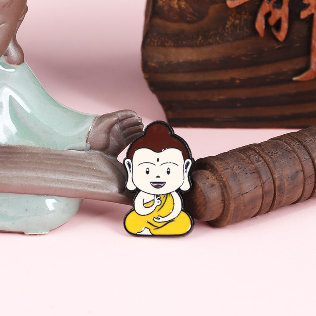 Posąg buddyjskiego tekst Q w wersji DIY dla dzieci - osobowościowy identyfikator dekoracyjny - Wianko - 7