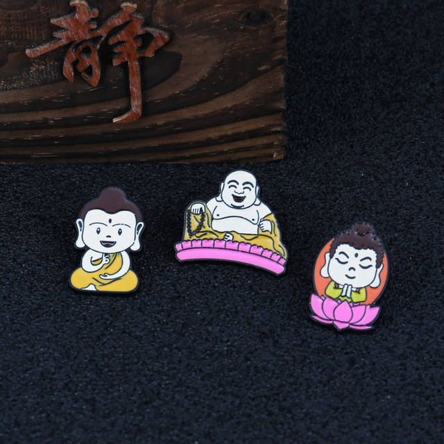 Posąg buddyjskiego tekst Q w wersji DIY dla dzieci - osobowościowy identyfikator dekoracyjny - Wianko - 11