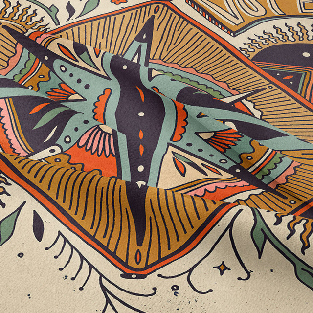 Gobeliny Czeskie Trippy Wall w stylu Hippie z kwiatową Mandala, indie gobelin ścienny abstrakcyjny, dywan artystyczny, dekoracja w stylu Boho na sofę, jogi - Wianko - 195