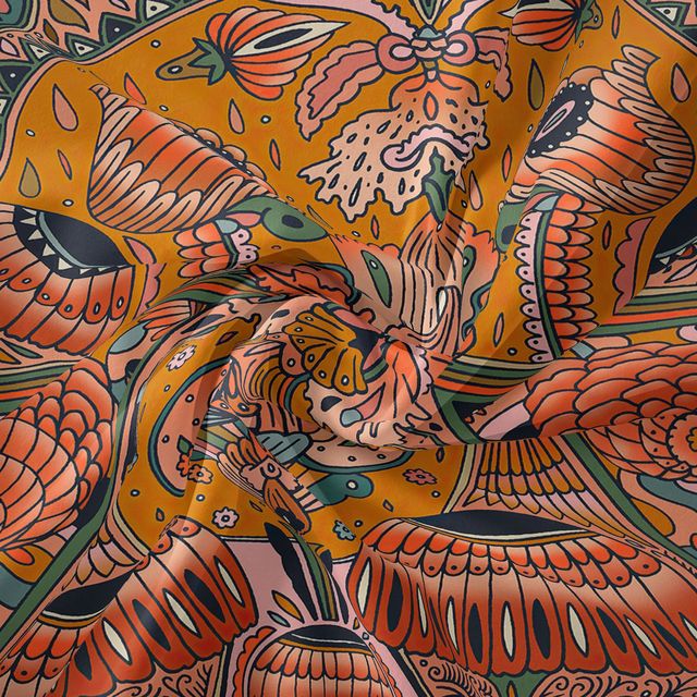 Gobeliny Czeskie Trippy Wall w stylu Hippie z kwiatową Mandala, indie gobelin ścienny abstrakcyjny, dywan artystyczny, dekoracja w stylu Boho na sofę, jogi - Wianko - 130
