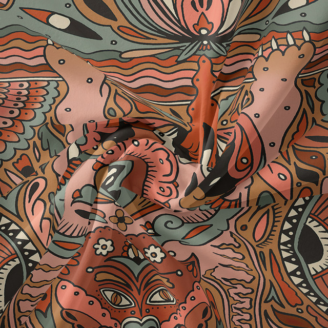 Gobeliny Czeskie Trippy Wall w stylu Hippie z kwiatową Mandala, indie gobelin ścienny abstrakcyjny, dywan artystyczny, dekoracja w stylu Boho na sofę, jogi - Wianko - 154