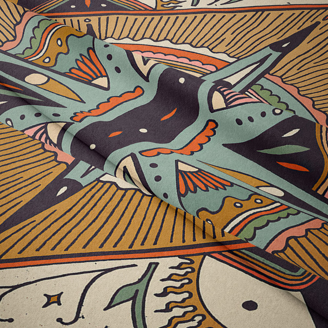 Gobeliny Czeskie Trippy Wall w stylu Hippie z kwiatową Mandala, indie gobelin ścienny abstrakcyjny, dywan artystyczny, dekoracja w stylu Boho na sofę, jogi - Wianko - 193